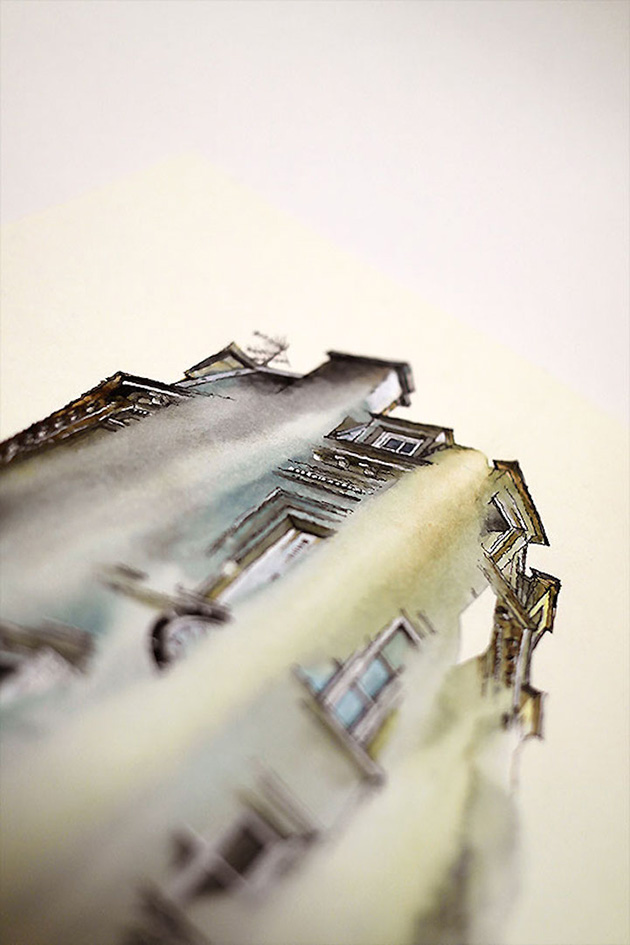architecture-watercolors