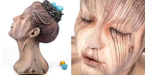 Surreal Ceramics That Look Like Wood
