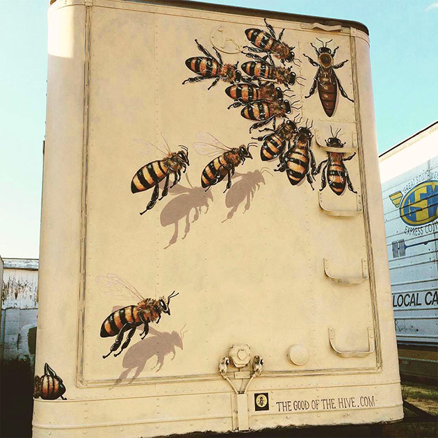 street-art-bees