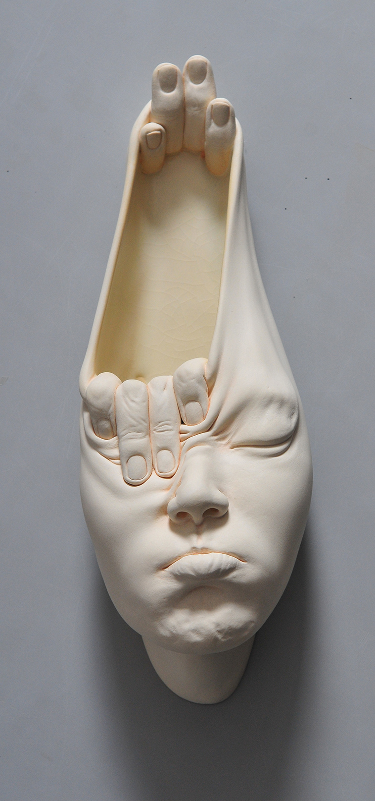 Porcelain Face Sculptures Johnson Tsang