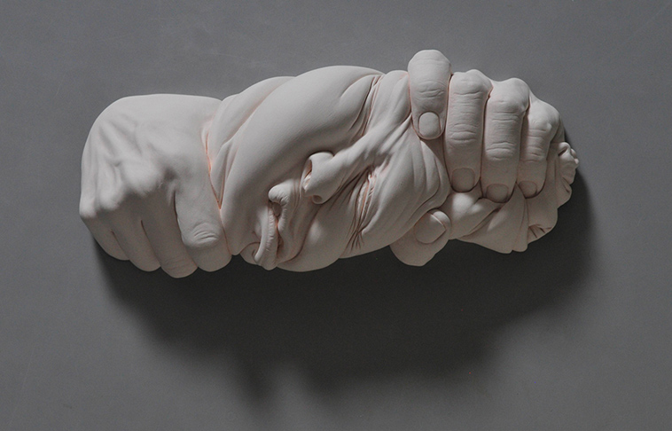 Porcelain Face Sculptures Johnson Tsang