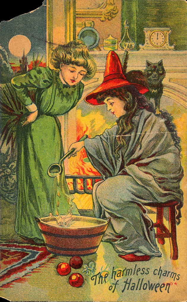 vintage-postcards-halloween-1900s