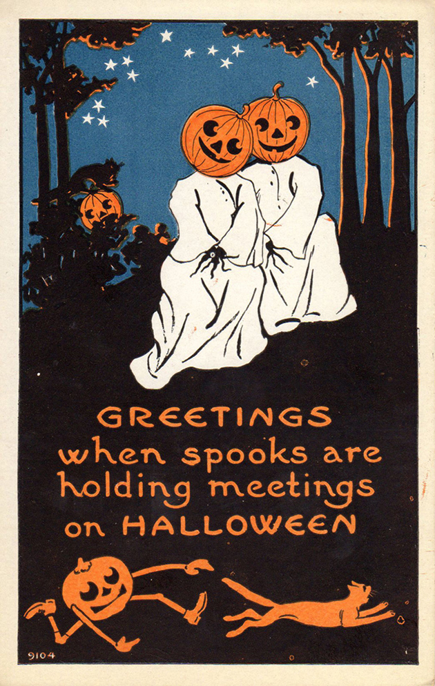 vintage-postcards-halloween-1900s