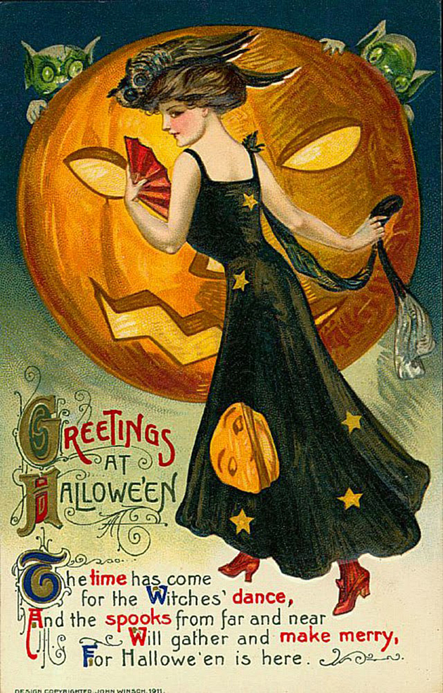 vintage-postcards-halloween-1900s