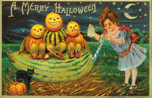 vintage-postcards-halloween-1900s