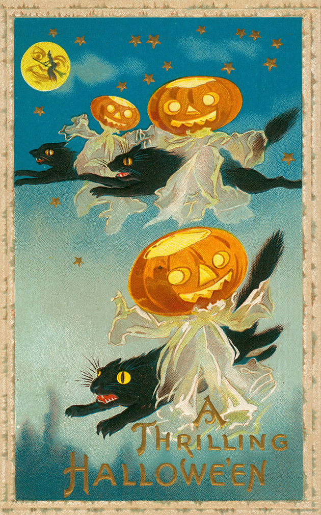 vintage-postcards-halloween-1900s