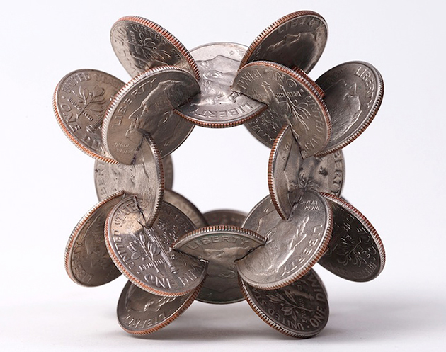 coin sculptures
