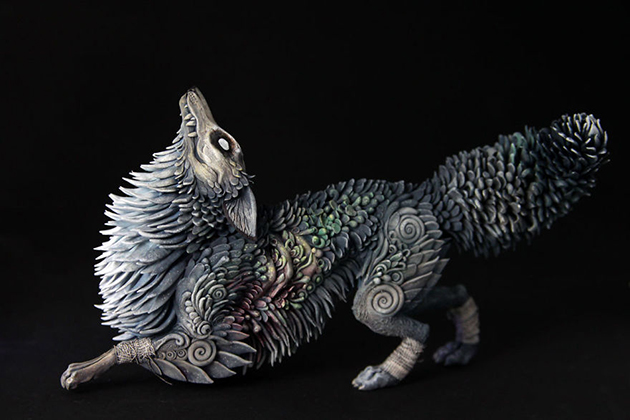 Animal Sculptures From Velvet Clay