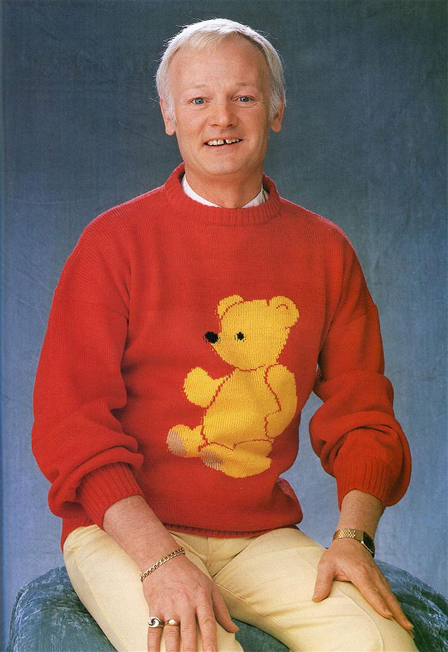 80s book of knitted sweaters