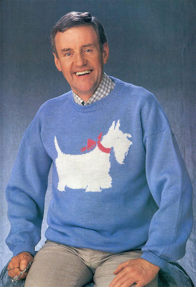 80s book of knitted sweaters