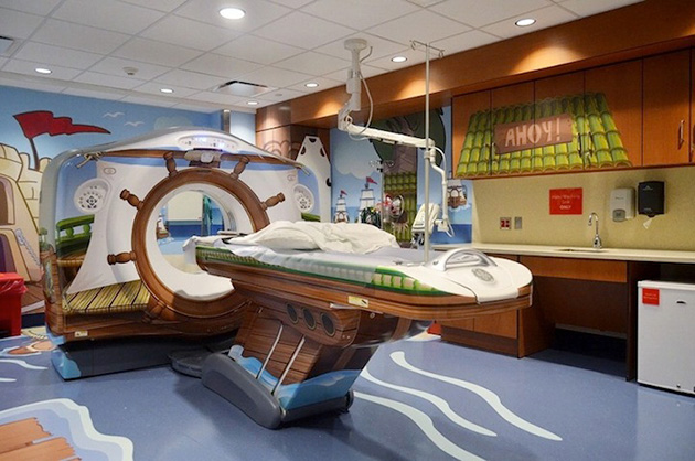 children hospital fantastic pirate scanner