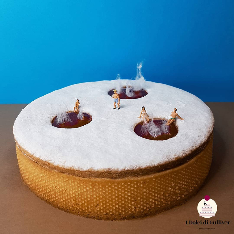 dessert miniatures pastry