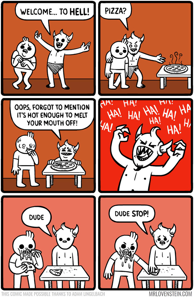 funny unexpected ending comics mrlovenstein