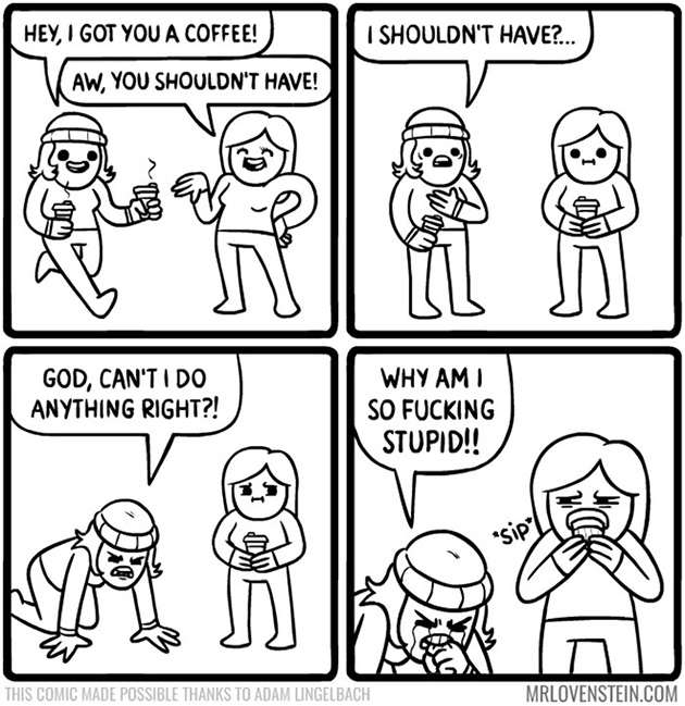 funny unexpected ending comics mrlovenstein