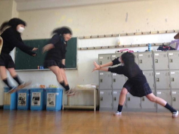 japanese schoolgirls energy attacks