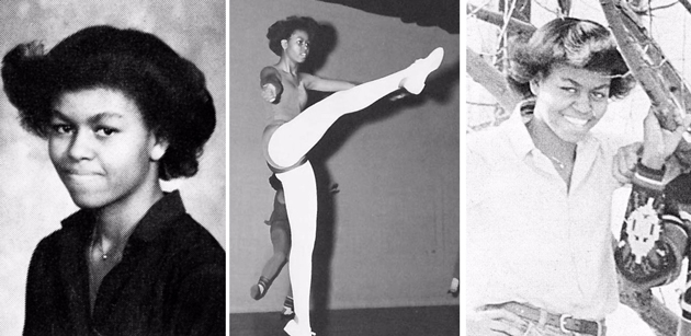 Rare Yearbook Photos of Michelle Obama from Young Magnet ...