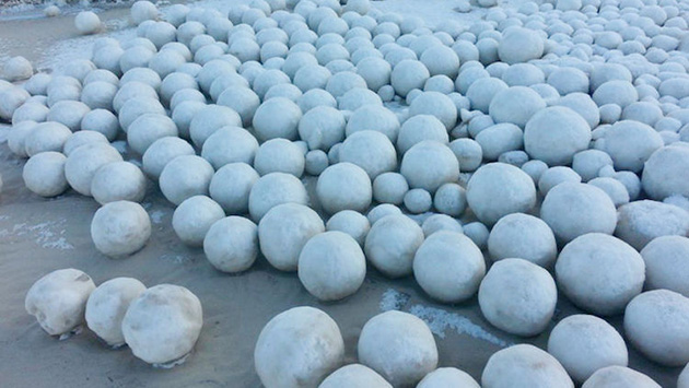 siberia snow balls