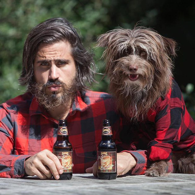 Guy and His Beloved Dog Look Alike