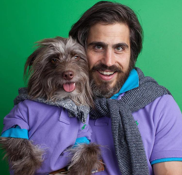 Guy and His Beloved Dog Look Alike