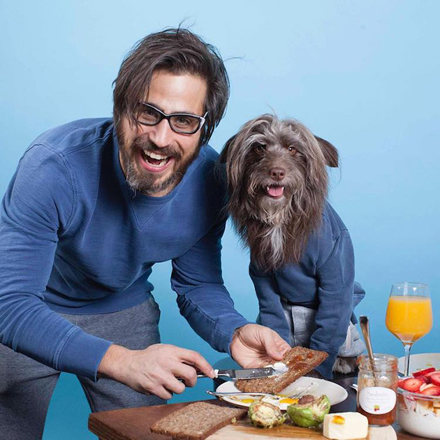 Guy and His Beloved Dog Look Alike
