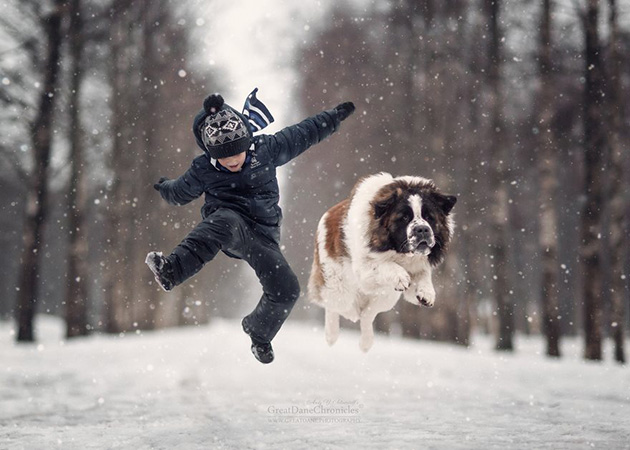 little-kids-big-dogs-photography