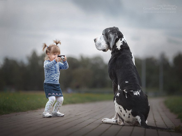 little-kids-big-dogs-photography