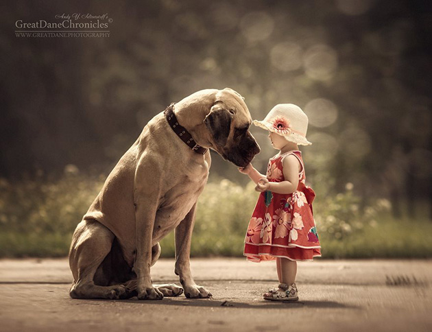 little-kids-big-dogs-photography