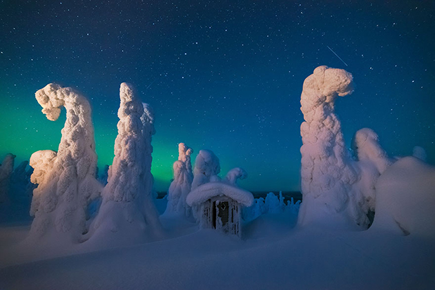 northern lights photography finland