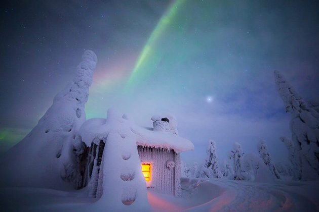 northern lights photography finland