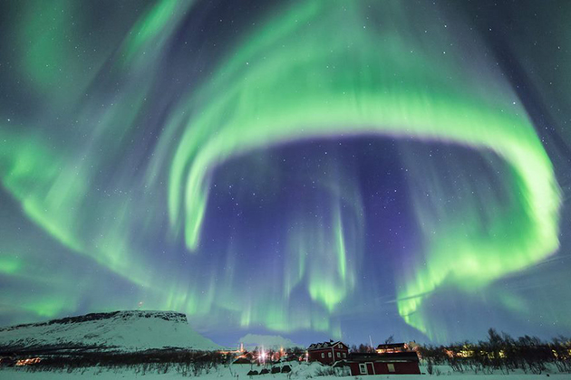 northern lights photography finland