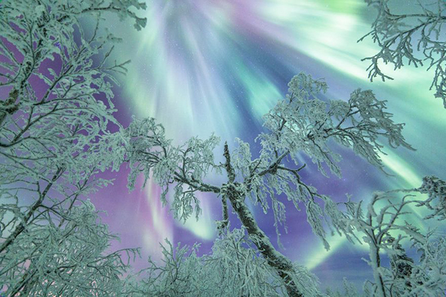 northern lights photography finland