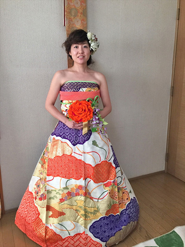kimono wedding dress