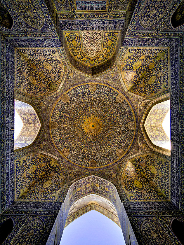 Ceilings of Iran’s Ornate Architecture