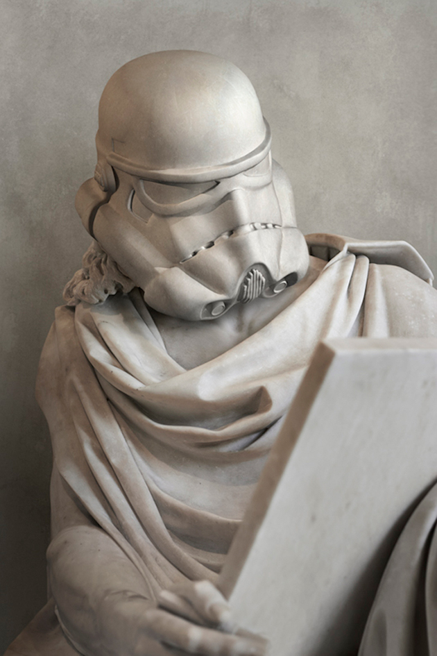 Star Wars Characters Reimagined as Ancient Greek Statues