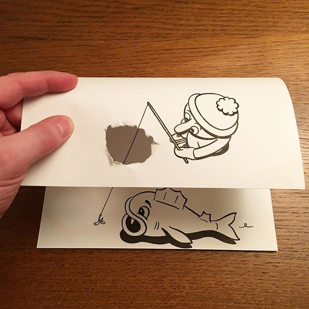 3d paper art huskmitnavn