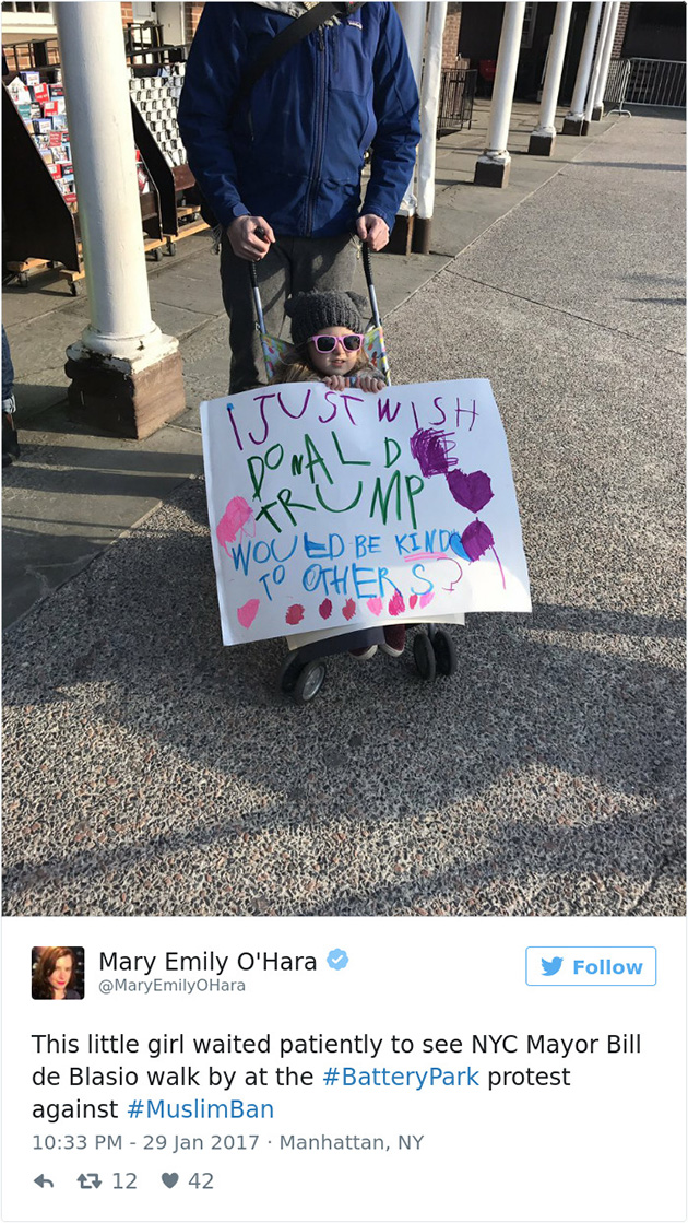 Best Signs From Muslim Ban Protests