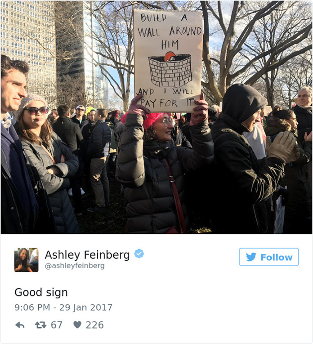 Best Signs From Muslim Ban Protests