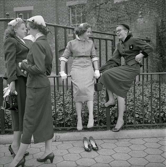 NYC's daily life 50s