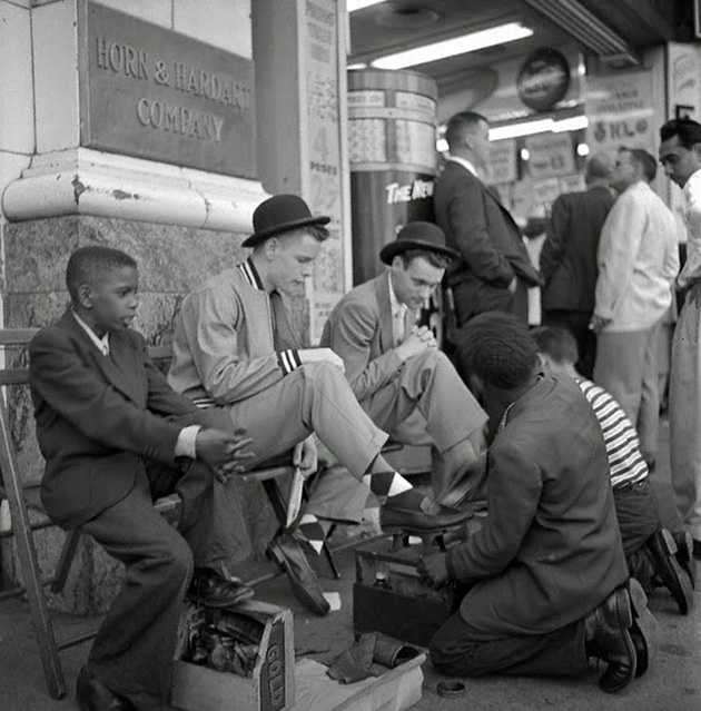 NYC's daily life 50s