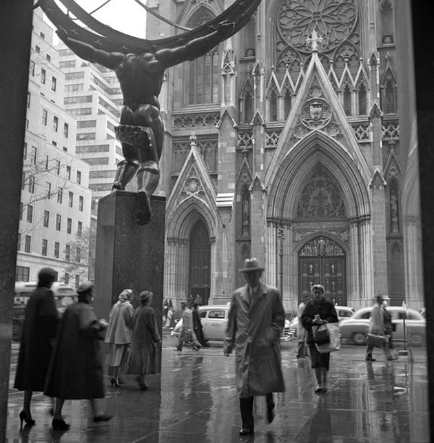 NYC's daily life 50s