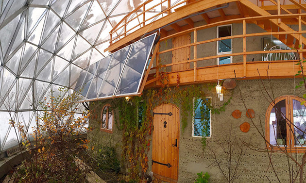 Solar Geodesic Dome