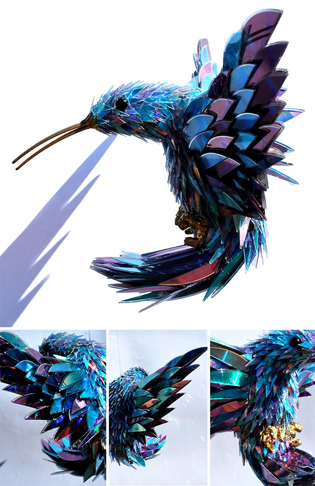 cd-animal-sculptures-recycled-art-sean-avery/
