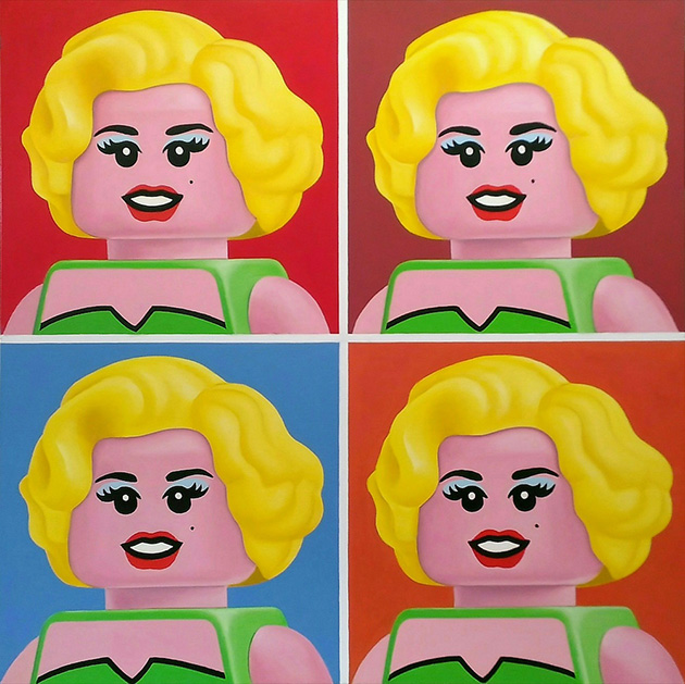 classic art paintings LEGO