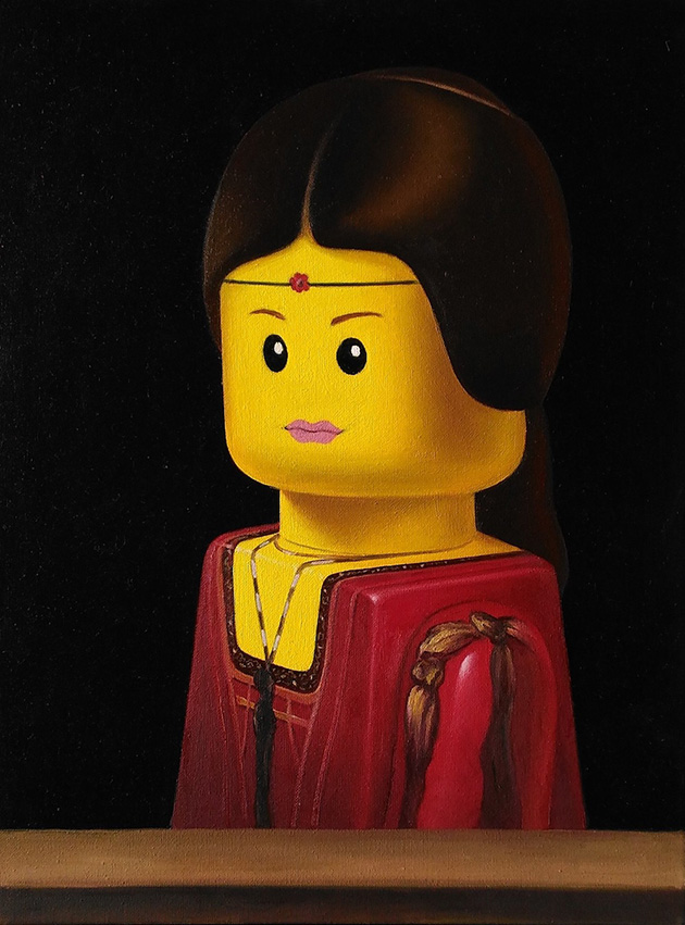 classic art paintings LEGO