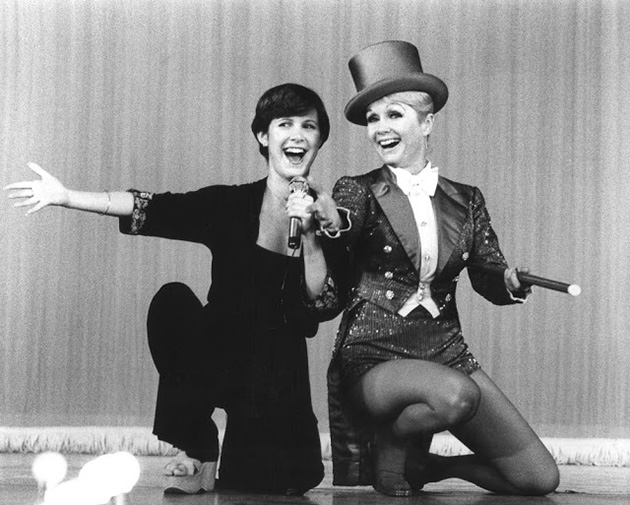 debbie reynolds and carrie fisher