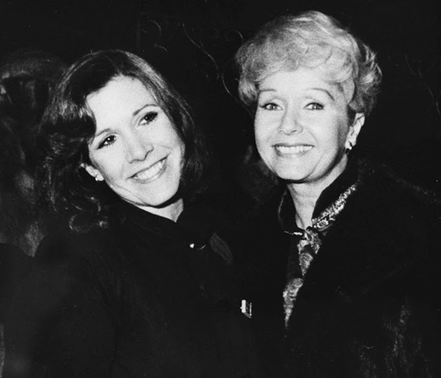 debbie reynolds and carrie fisher