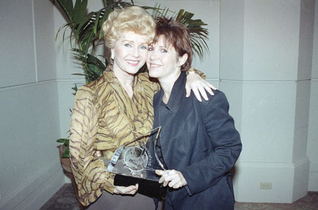 debbie reynolds and carrie fisher