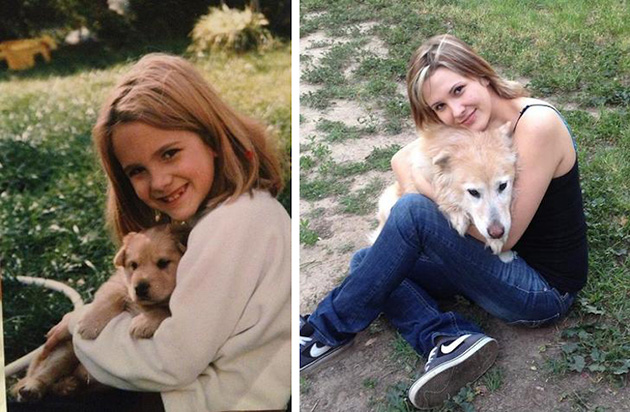 before after puppies