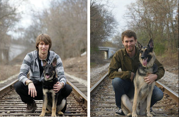 before after puppies