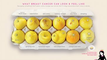 breast cancer lemons
